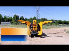 2 tonnes de grue à rampe araignée