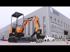 La maison Hightop de Mini Excavator EPA/EURO 5 de chenille de HT10B 1000kg utilisent le petit bêcheur