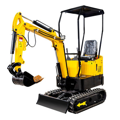 Utilisation à la maison de Mini Hydraulic Excavator EPA/EURO 5 de chenille de HT10B 1000kg