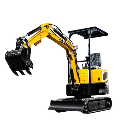 Puissance élevée Mini Crawler Excavator Energy Saving 1 Tone Digger