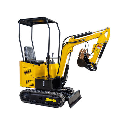 Moteur de l'EPA 1200kg Hightop Mini Excavator Machine à trois cylindres refroidi à l'eau