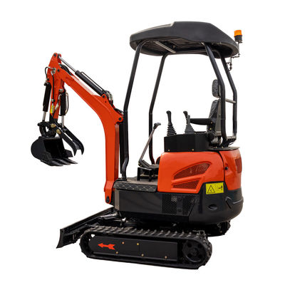 Marque d'importation japonaise Moteur 1.8 Tone Hightop Mini Excavator avec châssis à voie télescopique