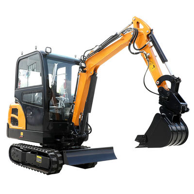 Boom Swing 2 tonnes Mini Excavatrice Japon Moteur Petite Excavatrice à trace