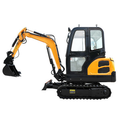 2000kg Hightop Mini Hydraulic Excavator Small Digger avec Front Window Open Close