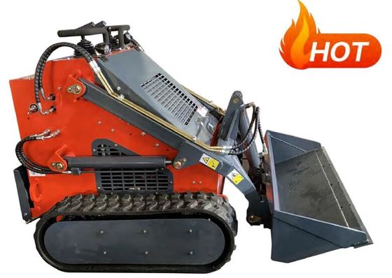 Pleine essence diesel à roues hydraulique Mini Crawler Loader de chargeur de boeuf de dérapage