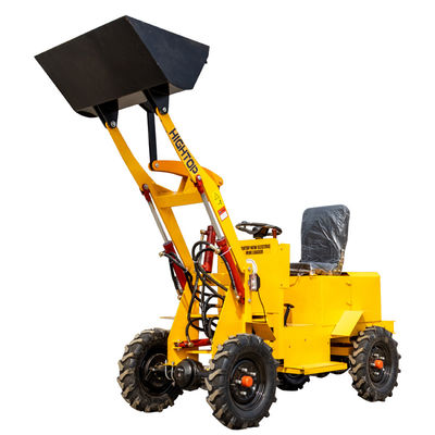 Chargeur électrique fort Mini Front End Loader HTEL12 de roue de la puissance 1800W petit
