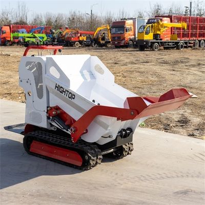 Déchargeur HT500 de voie d'Epa Mini Crawler Dumper Transporter Rubber de moteur d'essence