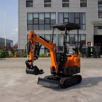HT10G 1 Tone Digger avec moteur EPA Mini Excavator Haute performance