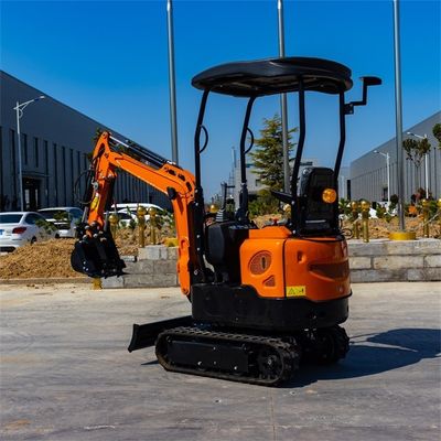 Grondent l'oscillation une Ton Mini Excavator Small Garden Excavator avec EPA HT10G