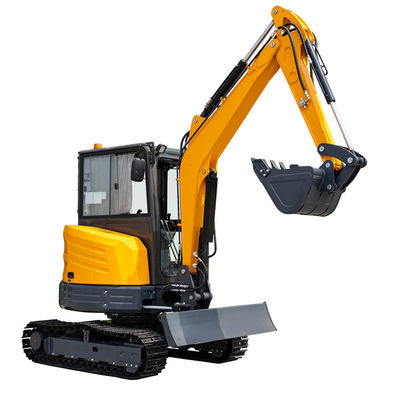 Excavatrice mini haute hauteur conforme à l'EPA certifiée CE avec rayon de rotation de 885 mm