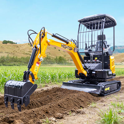 Excavateur mini-swing à queue nulle de classe HT18C de 1,8 tonne avec moteur haute performance