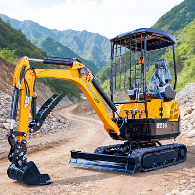 HT-18 1,8 tonnes Poids du moteur Kubota Mini-excavatrice